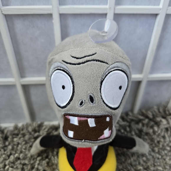 Plants vs. Zombies Plush Ducky Tube Pool Zombie 11” With Suction Cup - Picture 2 of 7
